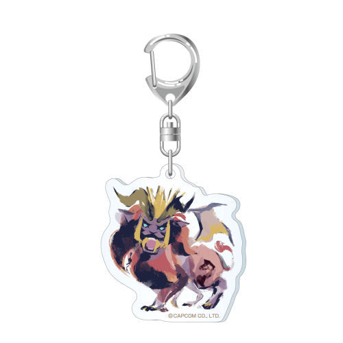 MONSTER HUNTER RISE ICON V03 TRADING ACRYLIC KEYCHAIN