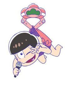 OSOMATSU UFO MASCOT ACRYLIC KEYCHAIN-Osomatsu
