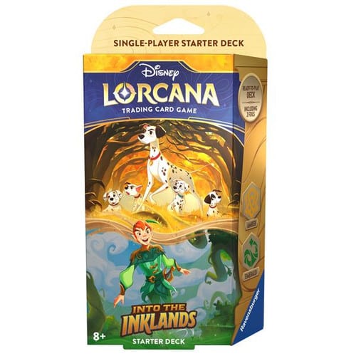 LORCANA TRADING CARD GAME INTO THE INKLANDS STARTER DECK