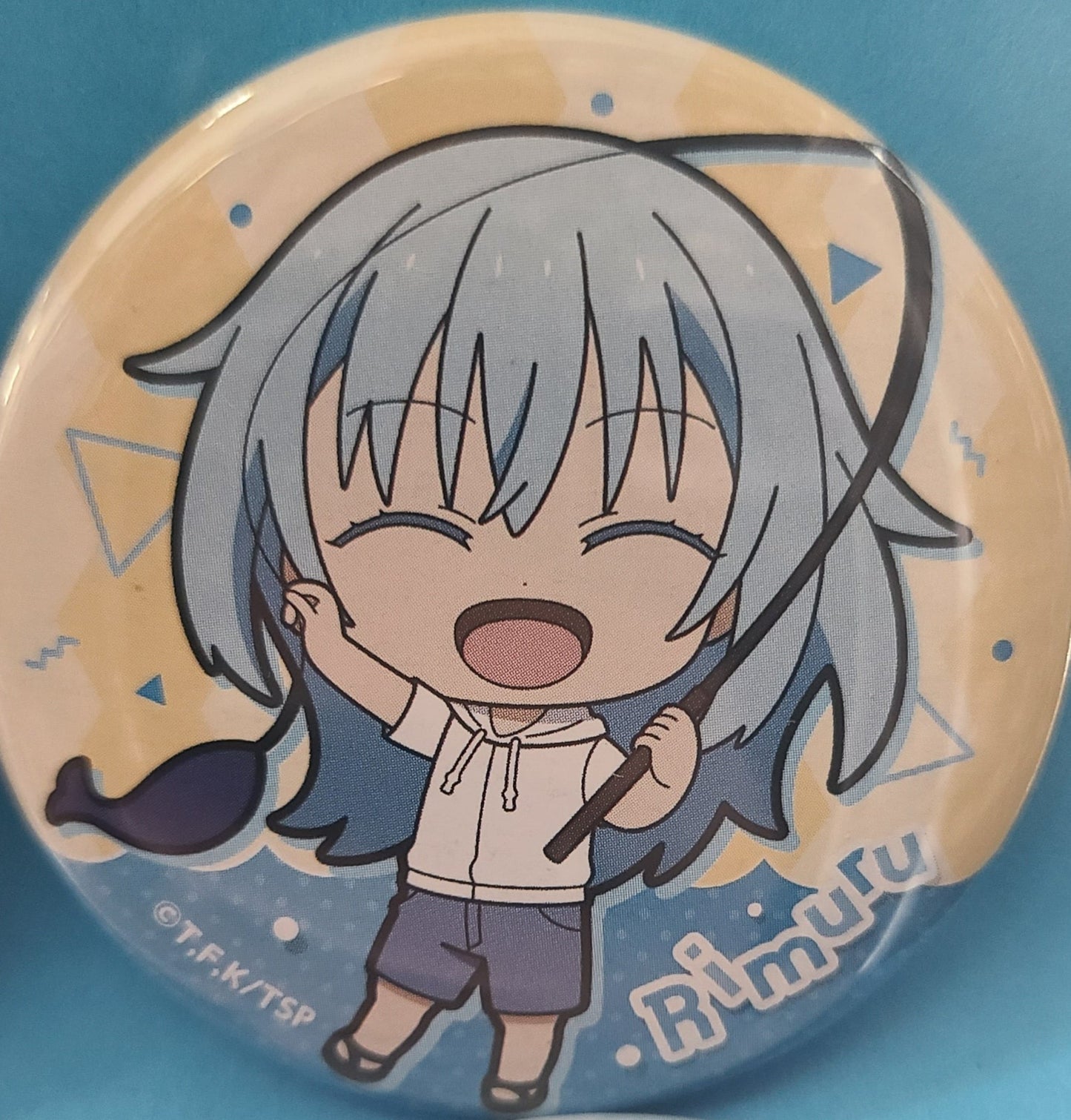 THAT TIME I GOT REINCARNTED AS A SLIME VOLUME 04 RIMURU CAN BADGE
