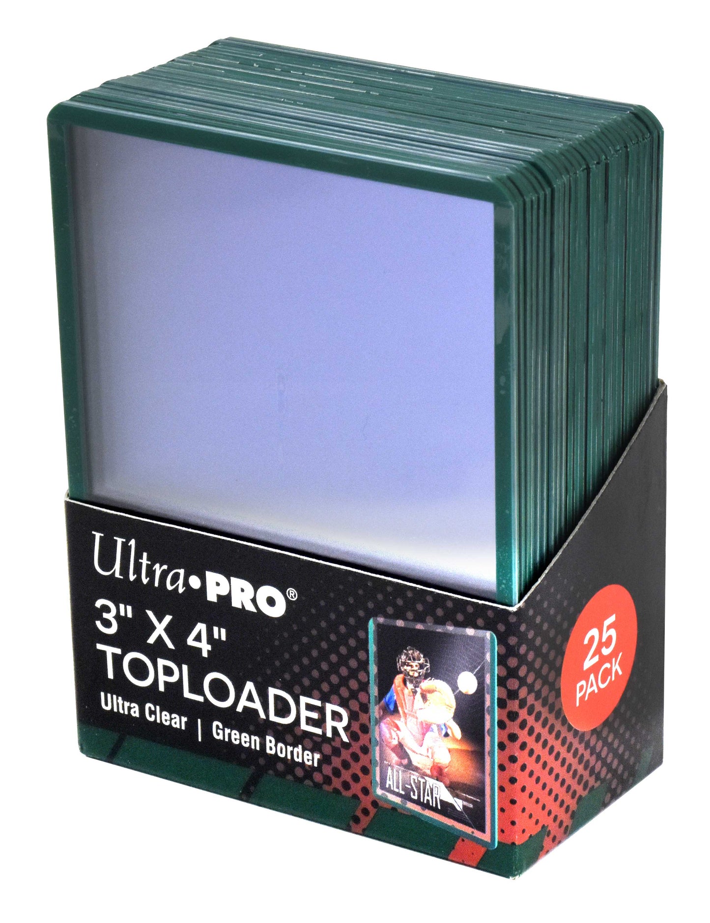 ULTRAPRO TOPLOADER 3X4-Green