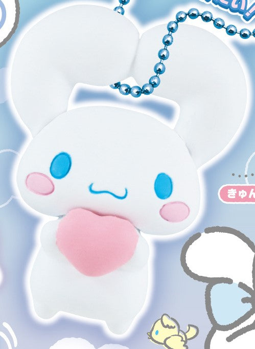 SANRIO CINNAMOROLL HANGING OUT WITH YOUR EARS 3D KEYCHAIN