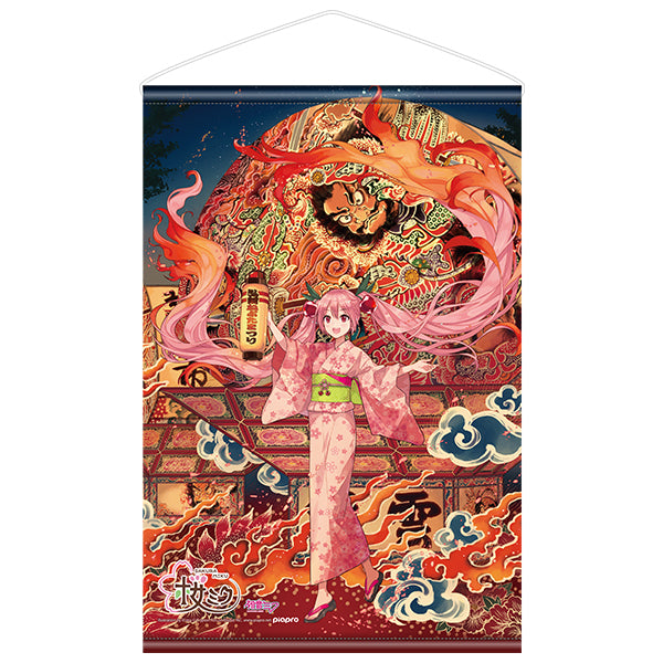 VOCALOID SAKURA MIKU HIROSAKI NEPUTA FESTIVAL TAPESTRY