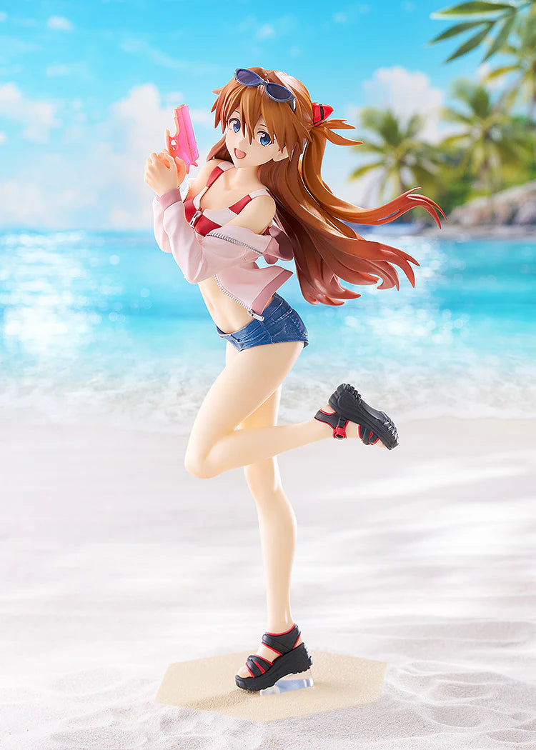 REBUILD OF EVANGELION - ASUKA SHIKINAMI LANGLEY L SIZE POP UP PARADE BEACH QUEENS FIGURE