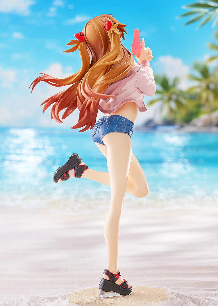 REBUILD OF EVANGELION - ASUKA SHIKINAMI LANGLEY L SIZE POP UP PARADE BEACH QUEENS FIGURE
