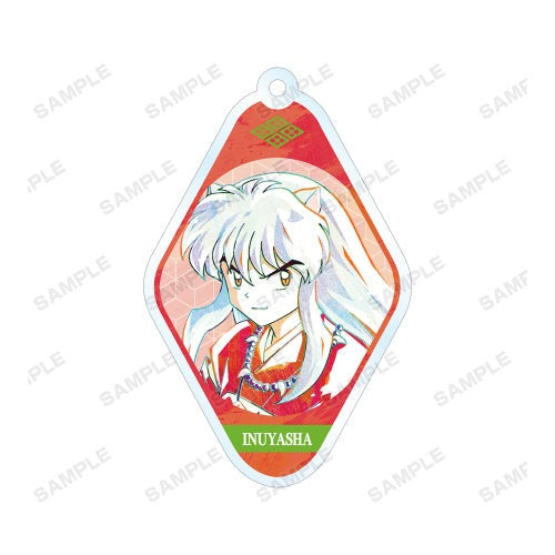 INUYASHA ACRYLIC TRADING KEYCHAIN
