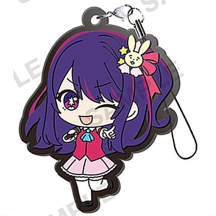 OSHI NO KO RUBBER PHONE STRAP COLLECTION