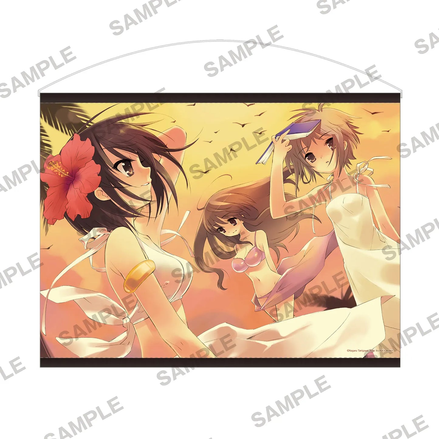 HARUHI SUZUMIYA B2 SUNSET WALL SCROLL