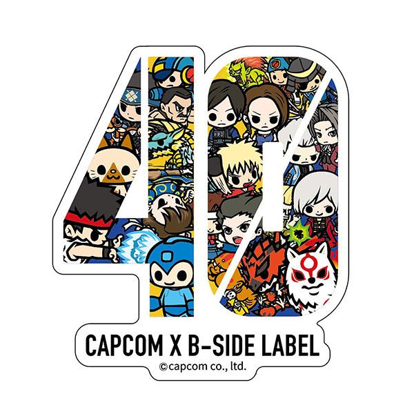 Copy of MONSTER HUNTER CAPCOM B SIDE STICKER 40TH