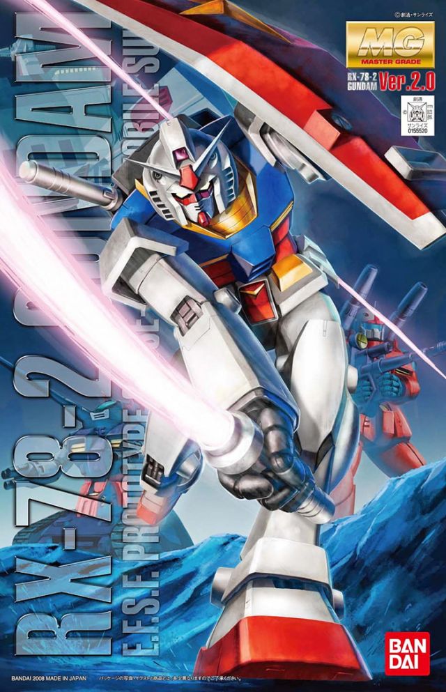 GUNDAM - GUNDAM RX-78-2 MG 1/100 MODEL KIT VER. 2.0 – Anime Pop