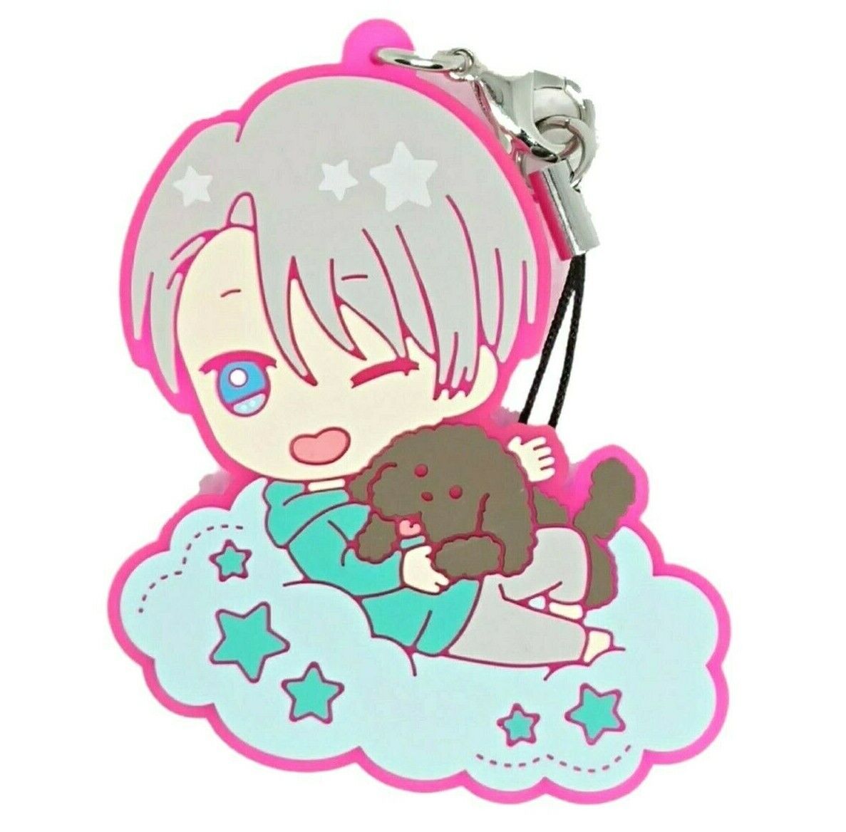 YURI ON ICE SWEETS ICHIBAN KUJI RUBBER TRADING STRAP