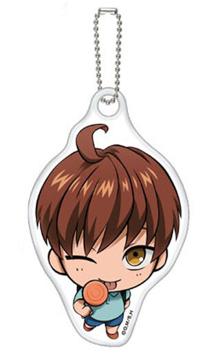 ONE PUNCH MAN MIAGETE RUBBER TRADING KEYCHAIN