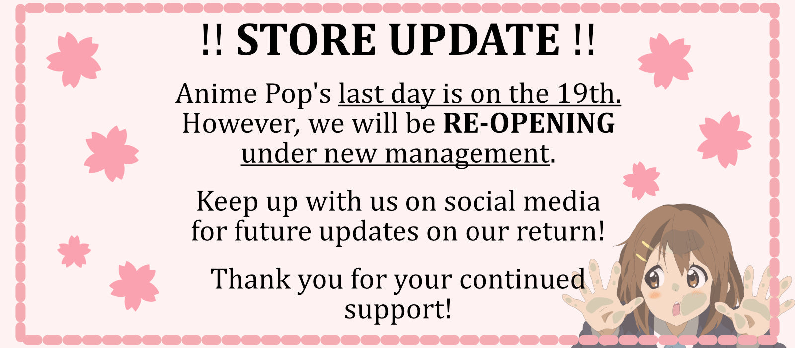 January: Store Update 2025