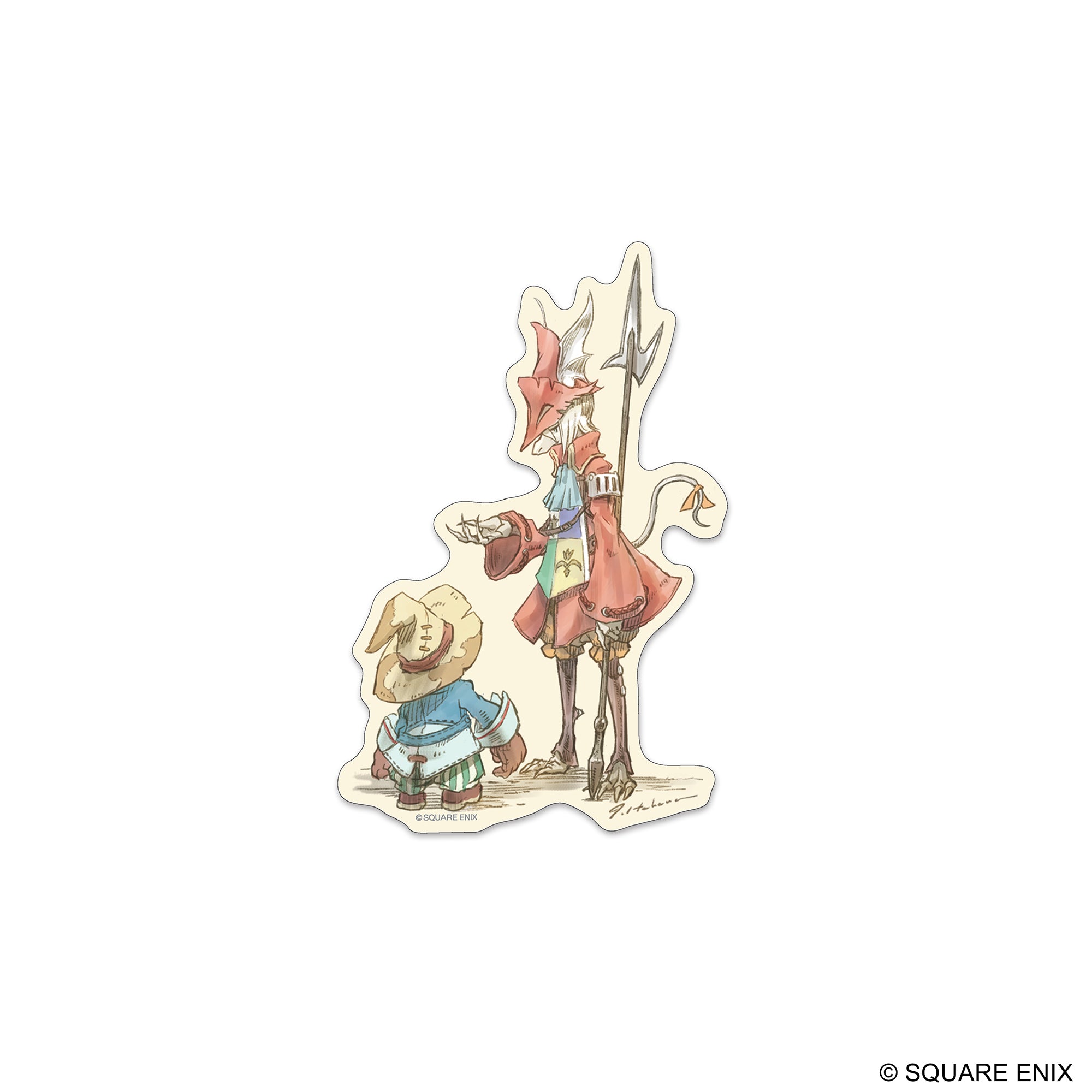 FINAL FANTASY IX - STICKER F