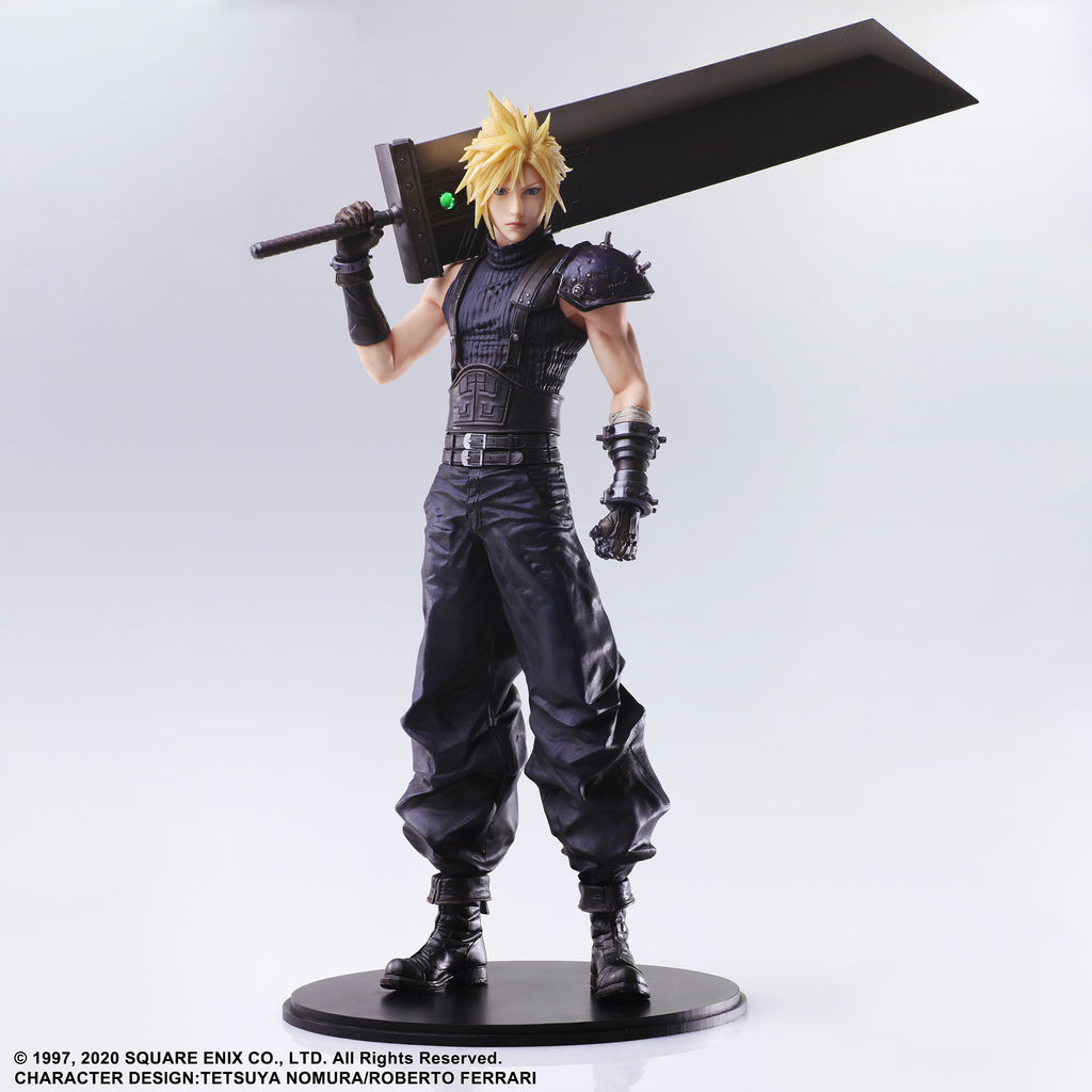 FINAL FANTASY VII REMAKE - CLOUD STRIFE STATIC ARTS SCALE FIGURE