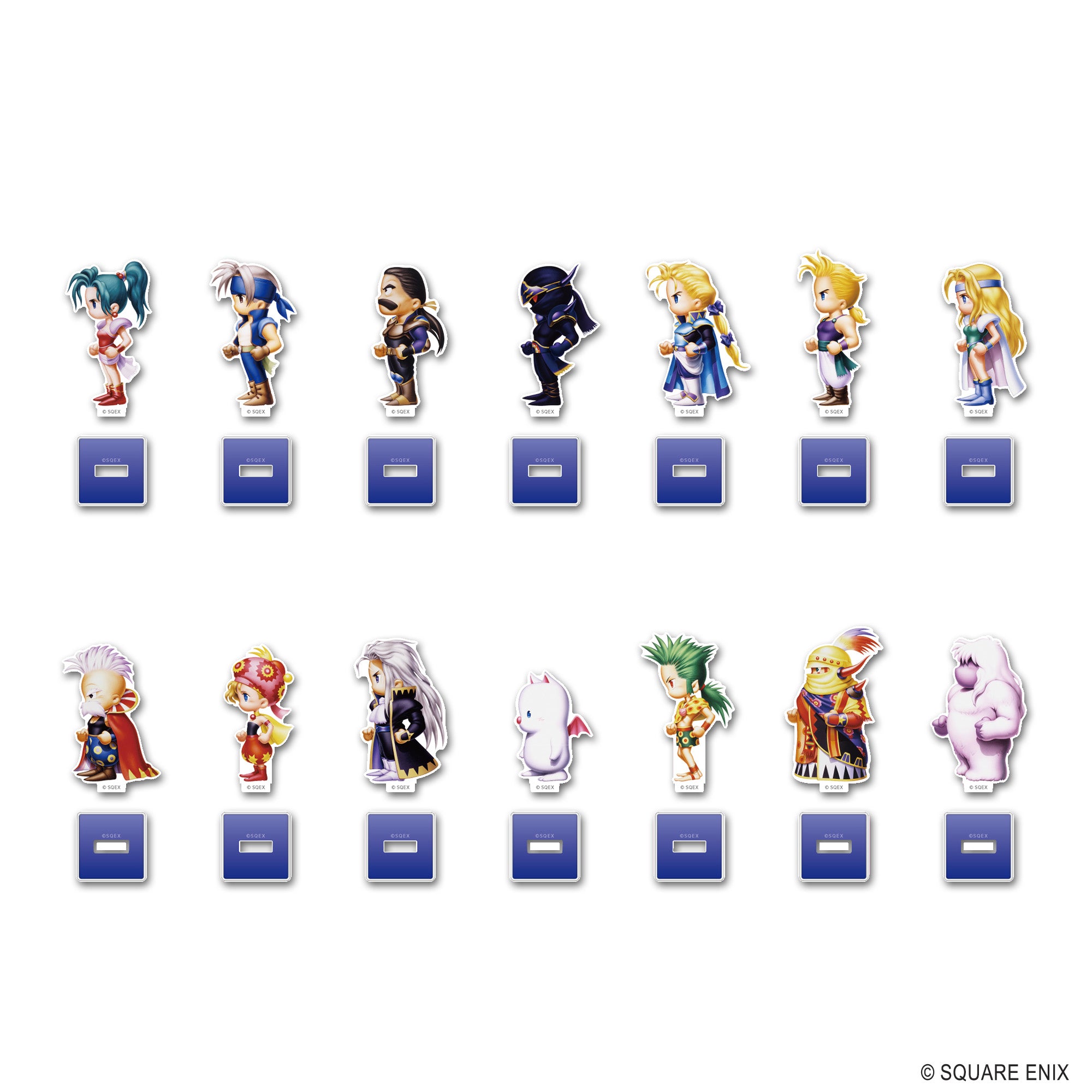 FINAL FANTASY VI - MINI ACRYLIC STAND COLLECTION BLIND BOX TRADING