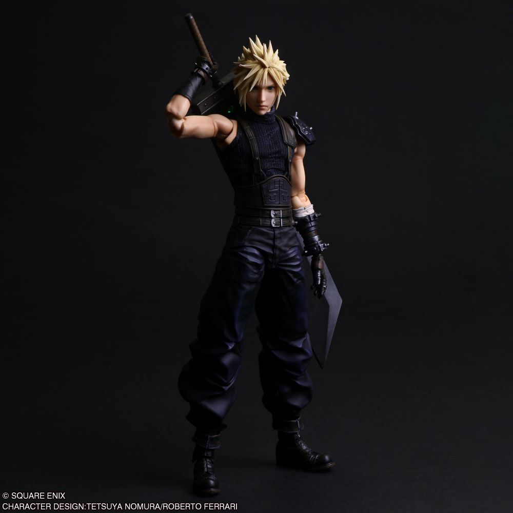 FINAL FANTASY VII REBIRTH - CLOUD STRIFE PLAY ARTS SHIN FIGURE