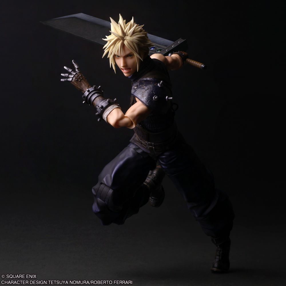 FINAL FANTASY VII REBIRTH - CLOUD STRIFE PLAY ARTS SHIN FIGURE