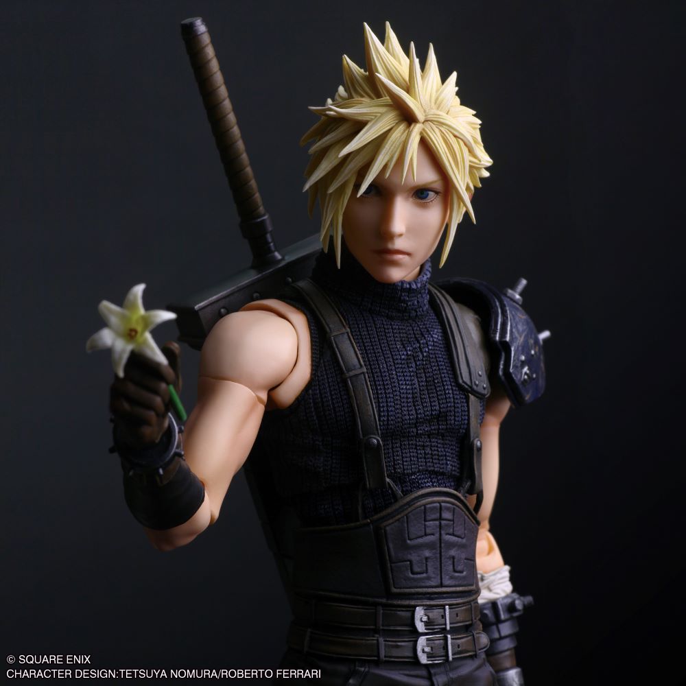 FINAL FANTASY VII REBIRTH - CLOUD STRIFE PLAY ARTS SHIN FIGURE