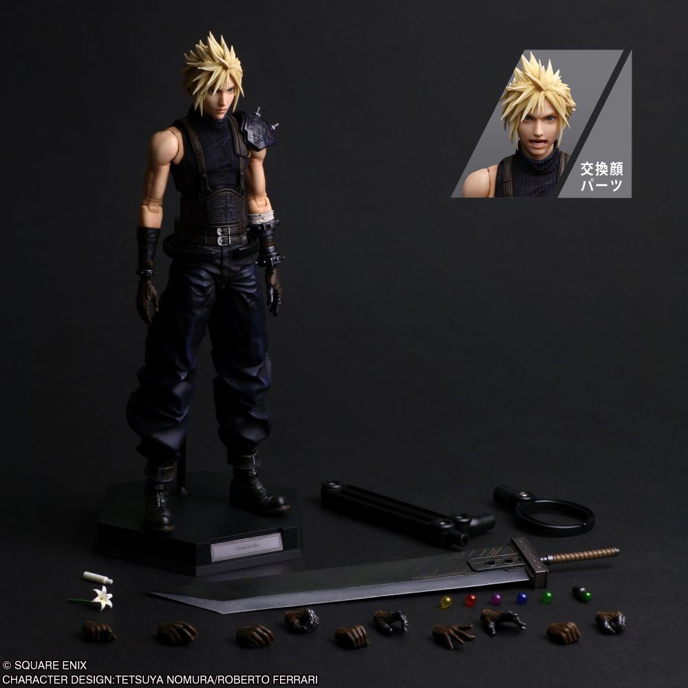 FINAL FANTASY VII REBIRTH - CLOUD STRIFE PLAY ARTS SHIN FIGURE