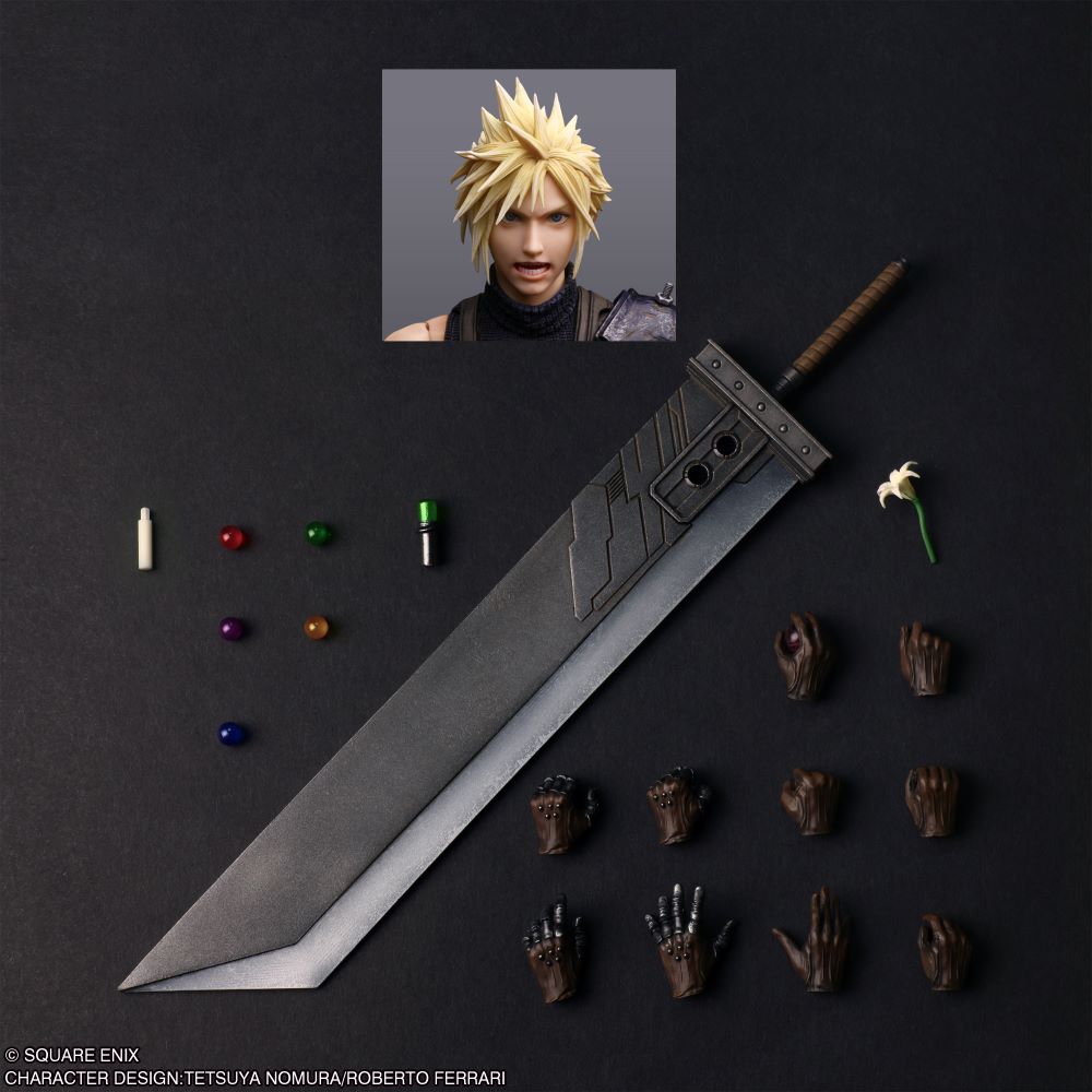 FINAL FANTASY VII REBIRTH - CLOUD STRIFE PLAY ARTS SHIN FIGURE