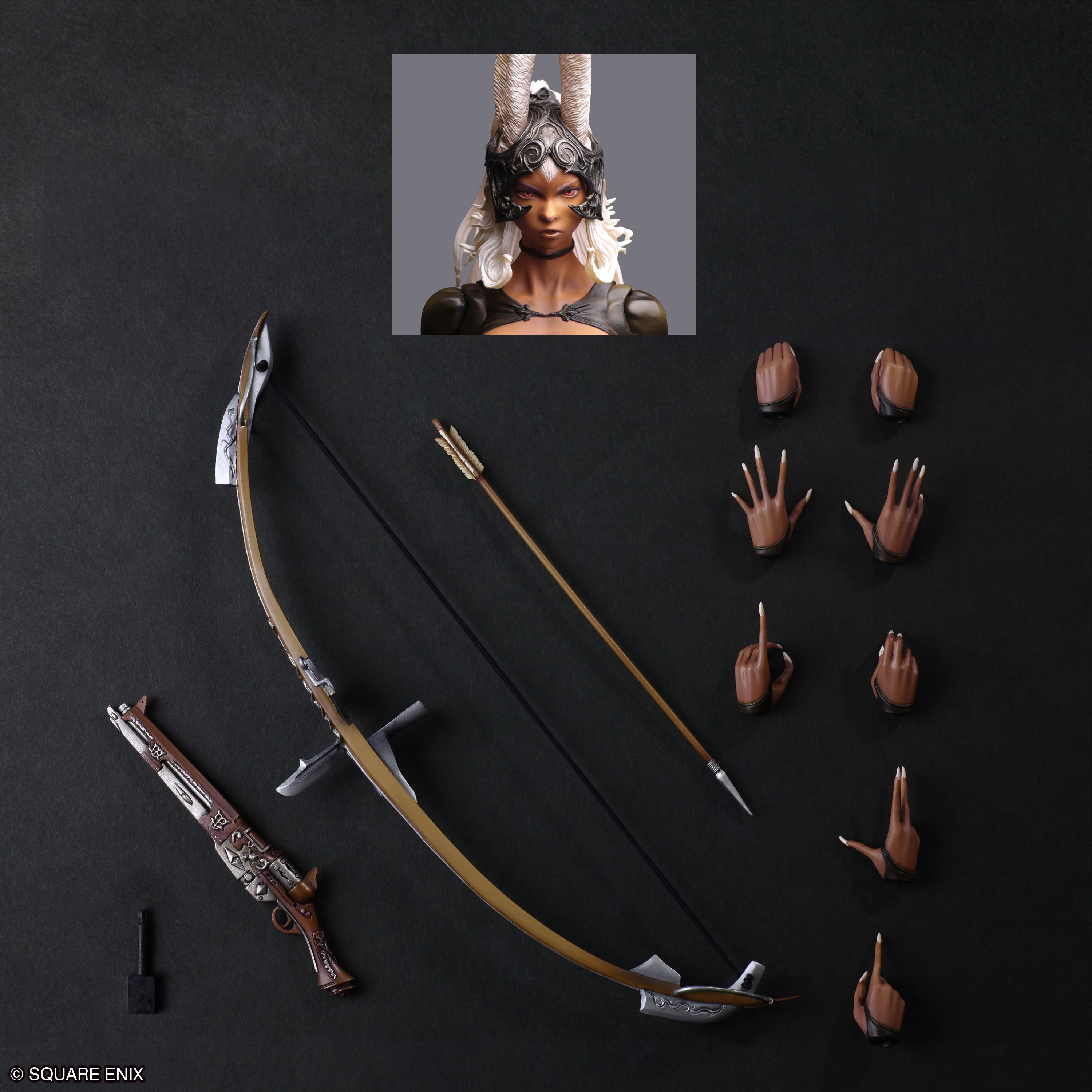 FINAL FANTASY XII - FRAN PLAY ARTS SHIN FIGURE
