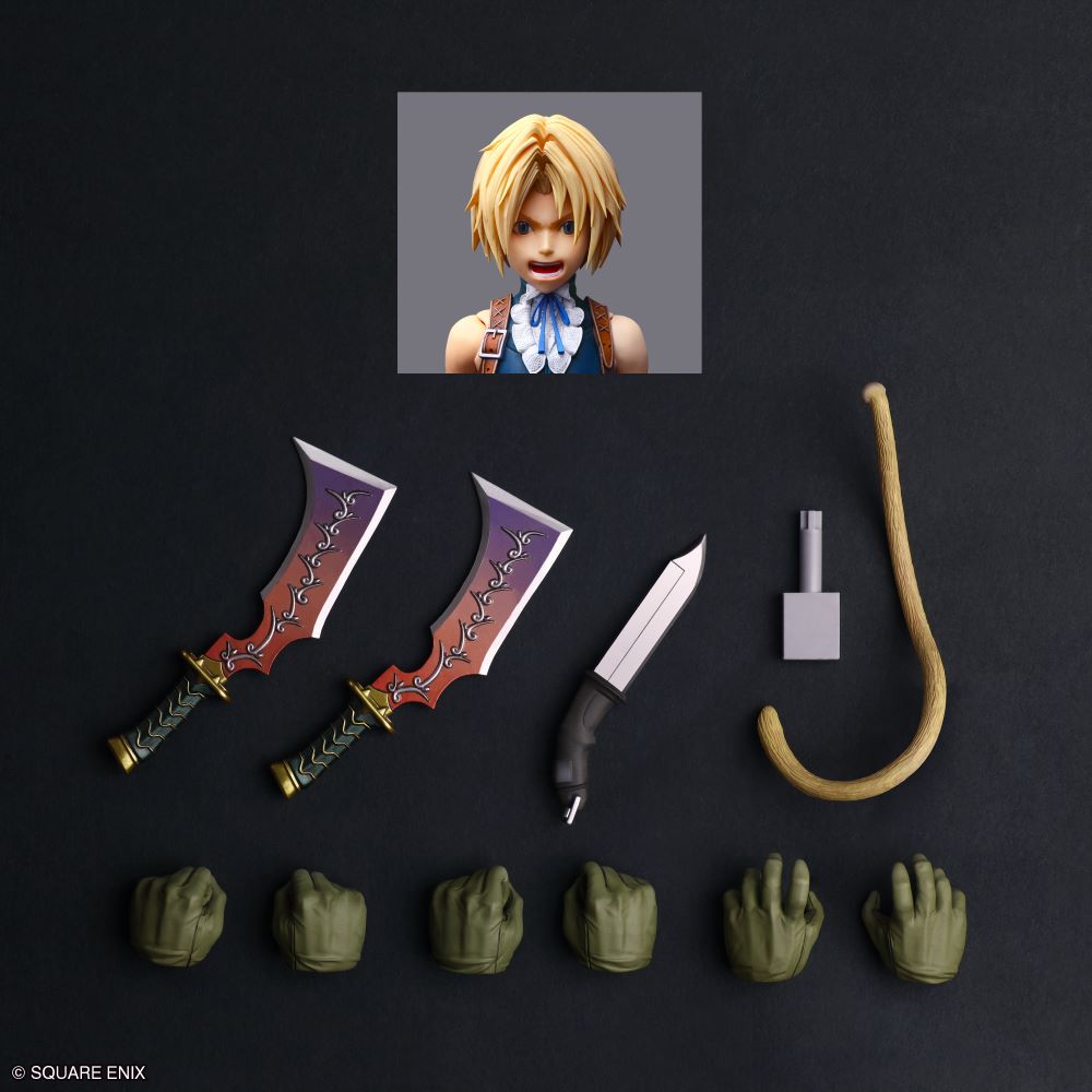 FINAL FANTASY IX - ZIDANE TRIBAL PLAY ARTS FIGURE