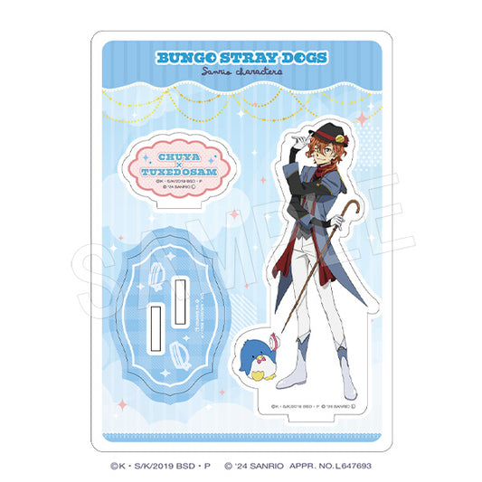 BUNGO STRAY DOGS X SANRIO CHARACTERS NAKAHARA CHUYA X TUXEDOSAM ACRYLIC STAND