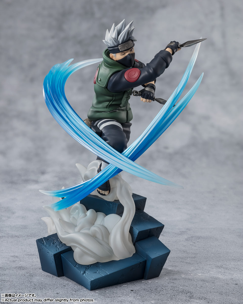 NARUTO SHIPPUDEN HATAKE KAKASHI FIGUARTS ZERO (EXTRA BATTLE) -CONCLUSION WITH ONE ONCE CALLED A FRIEND- SCALE FIGURE