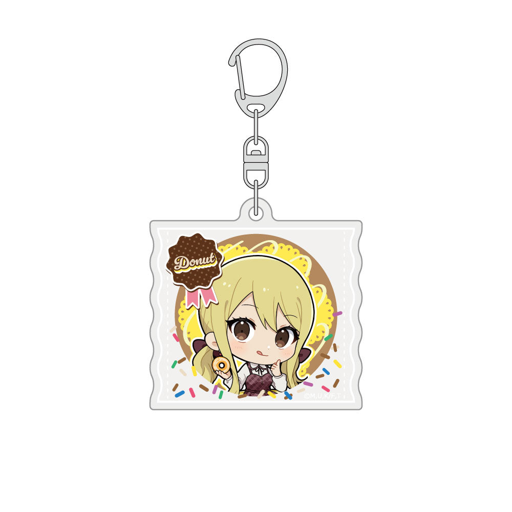 FAIRY TAIL 100 YEARS QUEST - LUCY DONUT ACRYLIC KEYCHAIN