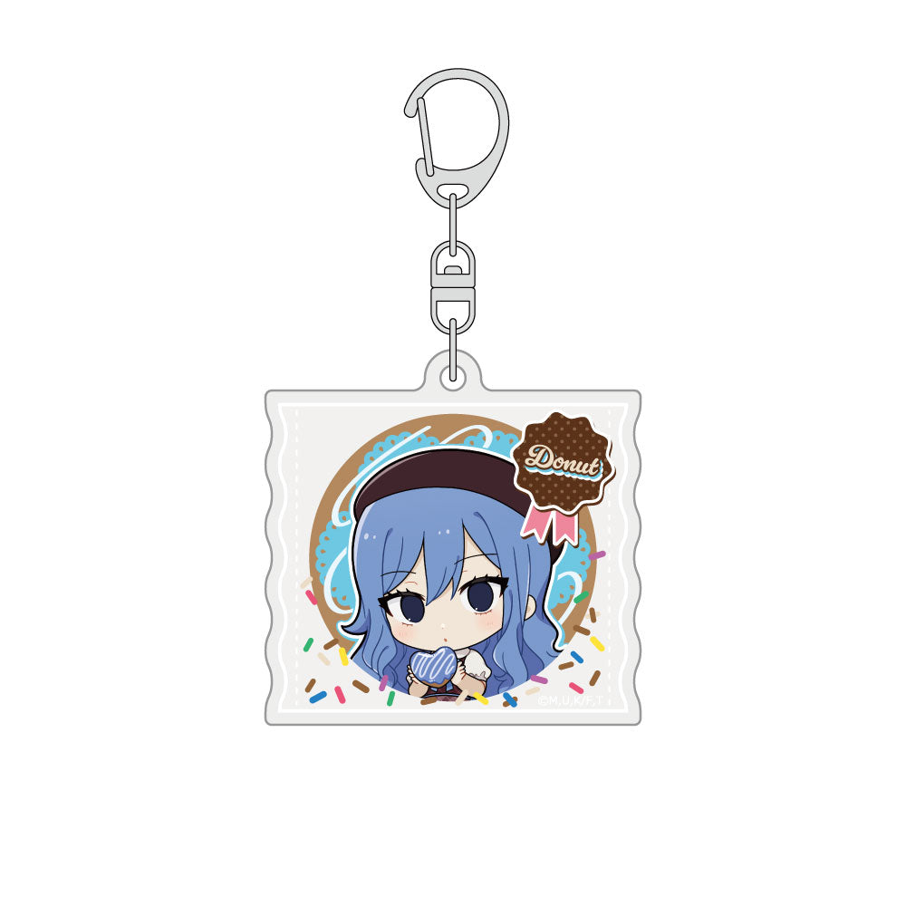 FAIRY TAIL 100 YEARS QUEST - JUVIA DONUT ACRYLIC KEYCHAIN