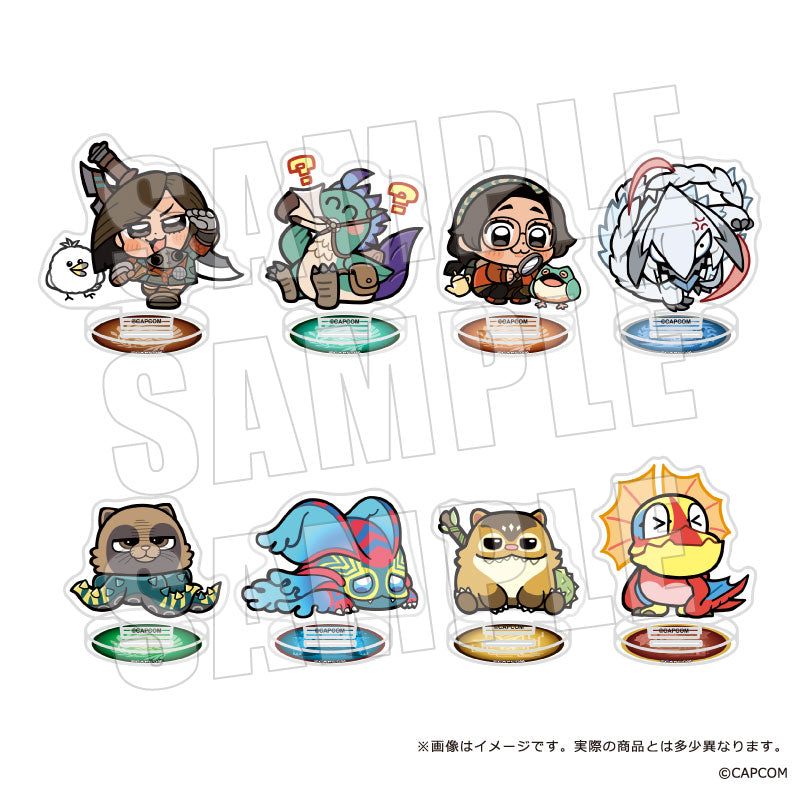 MONSTER HUNTER WILDS - BKUB VOL. 01 SMALL ACRYLIC STAND BLIND BOX TRADING