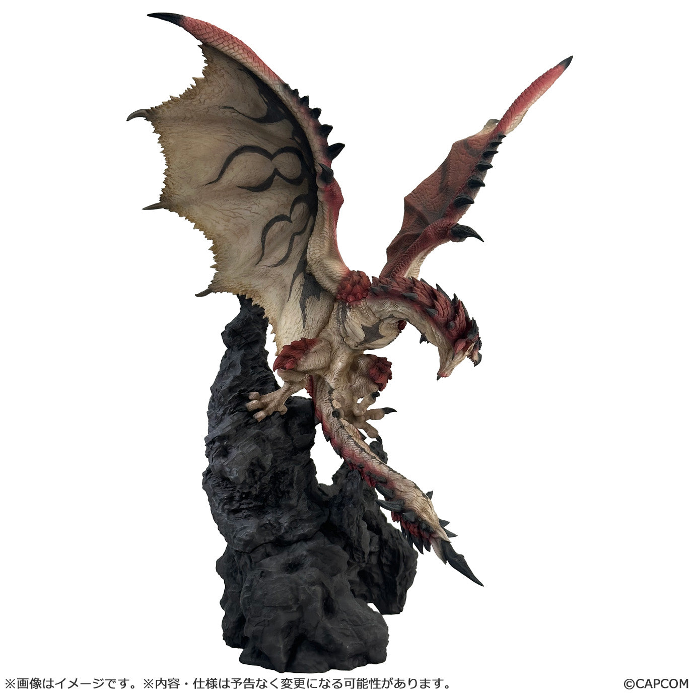 MONSTER HUNTER - FIRE WYVERN RATHALOS VER. 2.0 CAPCOM FIGURE BUILD CREATORS MODEL SCALE FIGURE