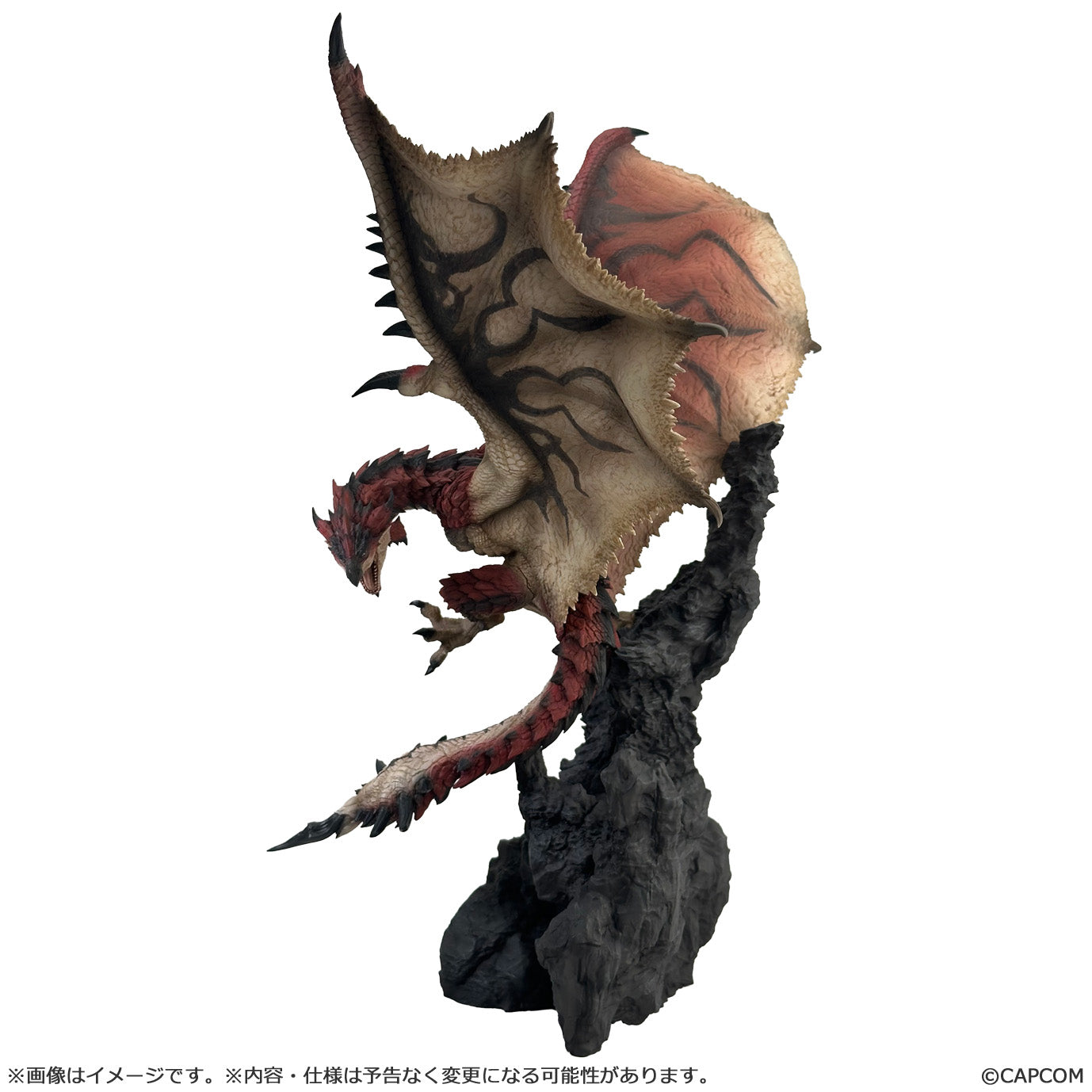 MONSTER HUNTER - FIRE WYVERN RATHALOS VER. 2.0 CAPCOM FIGURE BUILD CREATORS MODEL SCALE FIGURE