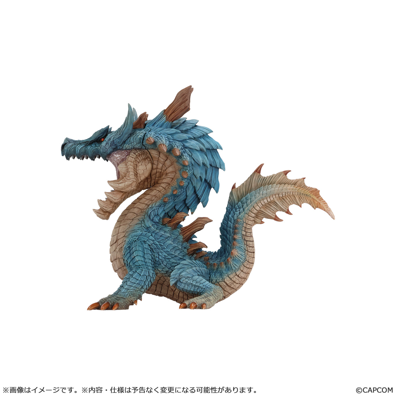 MONSTER HUNTER - LAGIACRUS CAPCOM FIGURE BUILDER SOFT VINYL MODEL FIGURE