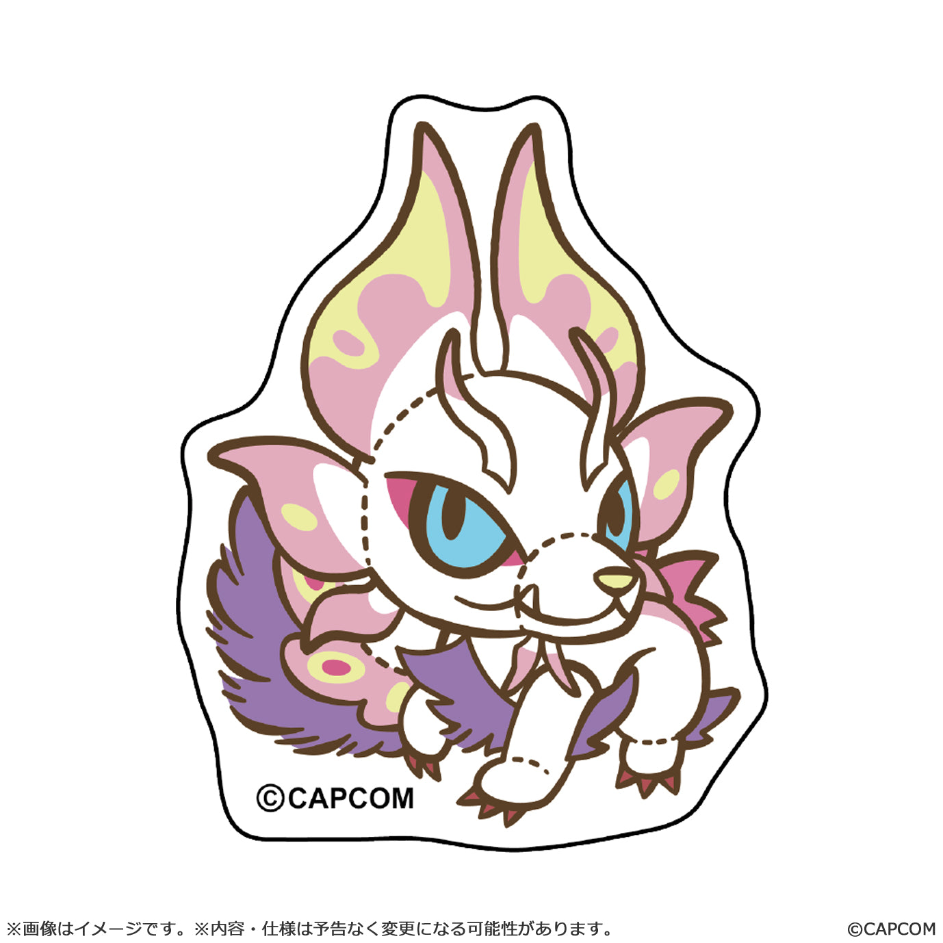 MONSTER HUNTER - MIZUTSUNE MONDEFO DIE-CUT STICKER