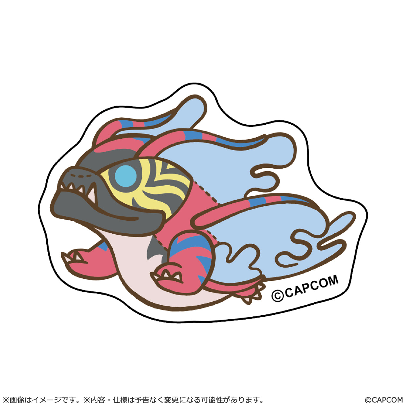 MONSTER HUNTER - UTH DUNA MONDEFO DIE-CUT STICKER
