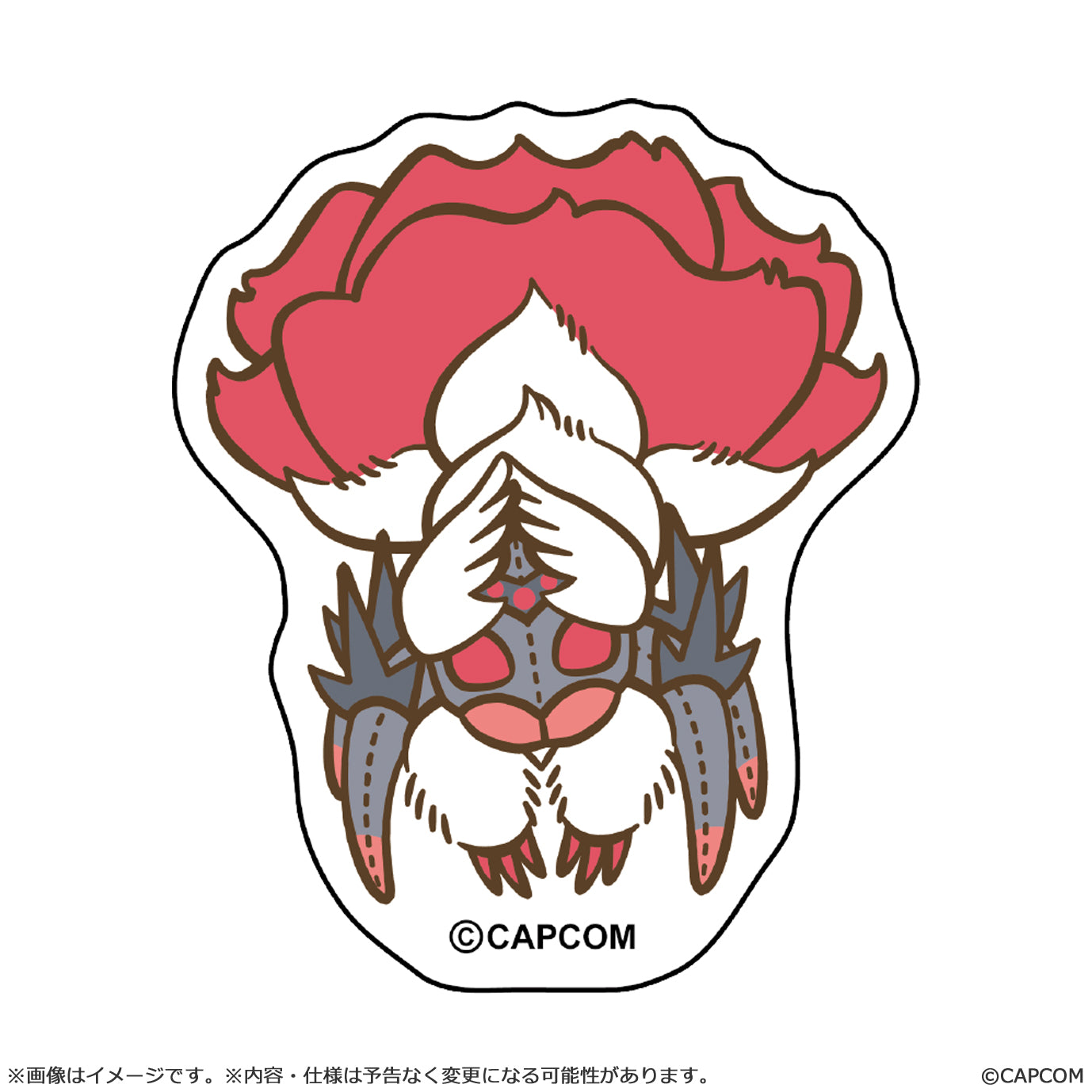 MONSTER HUNTER - LALA BARINA MONDEFO DIE-CUT STICKER