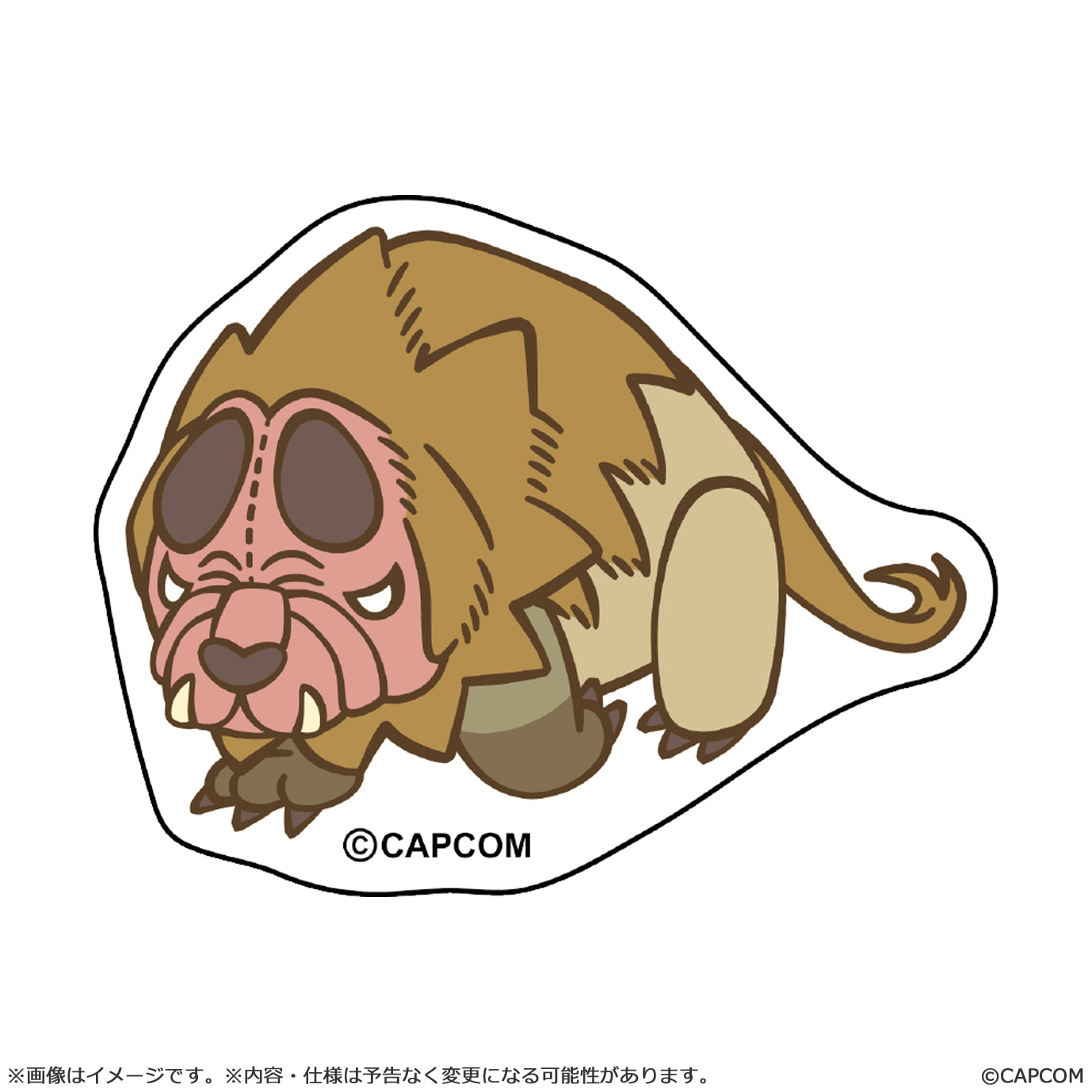 MONSTER HUNTER - DOSHAGUMA MONDEFO DIE-CUT STICKER