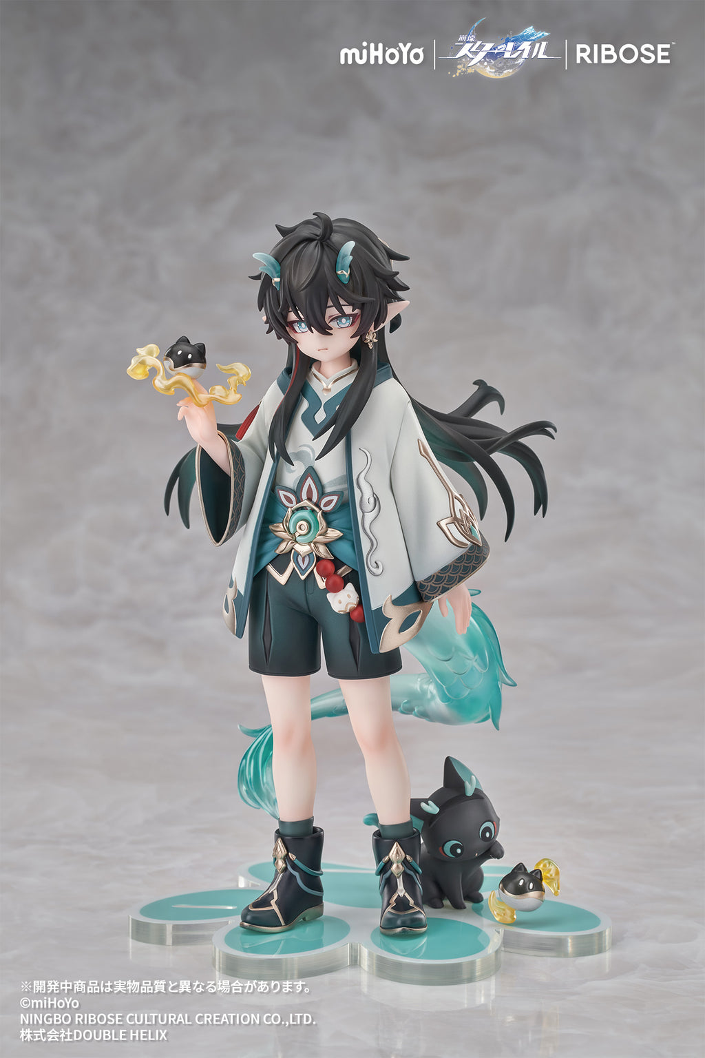 HONKAI: STAR RAIL - DAN HEN "IMBIBITOR LUNAE VER." RIBOSE RISE UP+ LITTLE CAT SERIES NON SCALE FIGURE