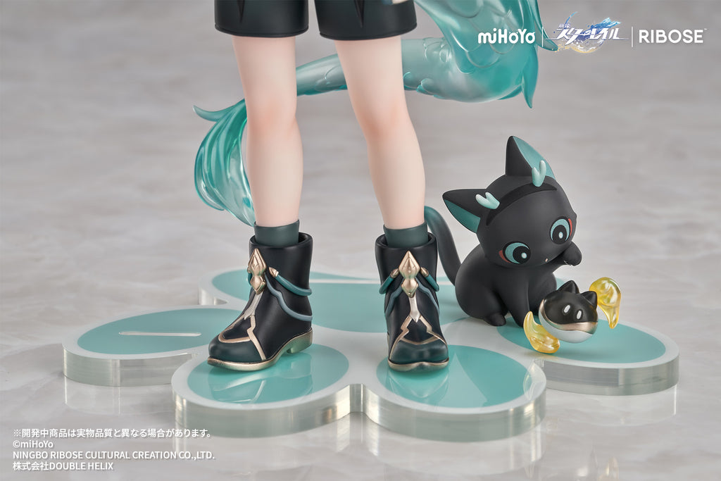 HONKAI: STAR RAIL - DAN HEN "IMBIBITOR LUNAE VER." RIBOSE RISE UP+ LITTLE CAT SERIES NON SCALE FIGURE