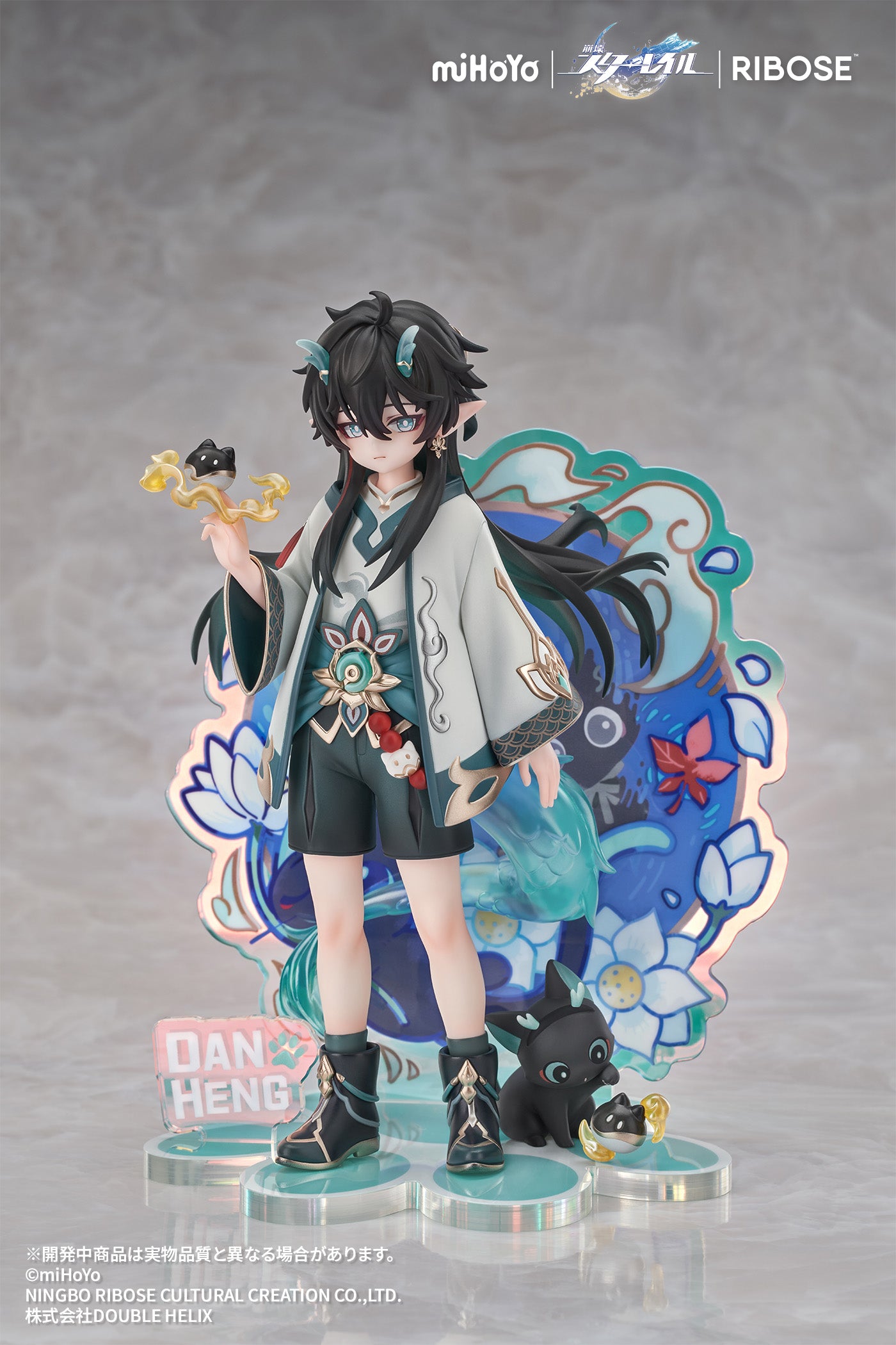 HONKAI: STAR RAIL - DAN HEN "IMBIBITOR LUNAE VER." RIBOSE RISE UP+ LITTLE CAT SERIES NON SCALE FIGURE