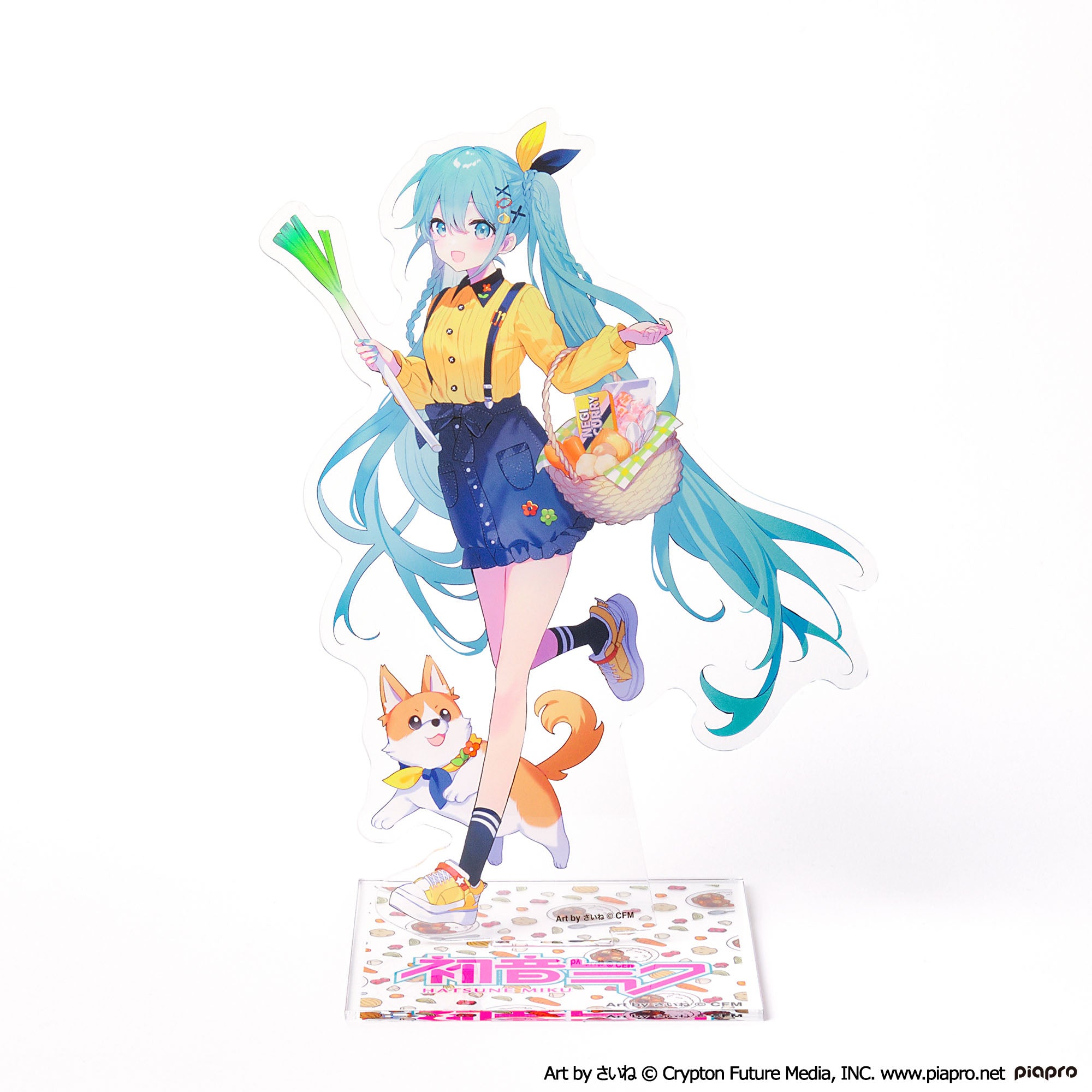 HATSUNE MIKU - OUTDOOR COOKING BIG ACRYLIC STAND
