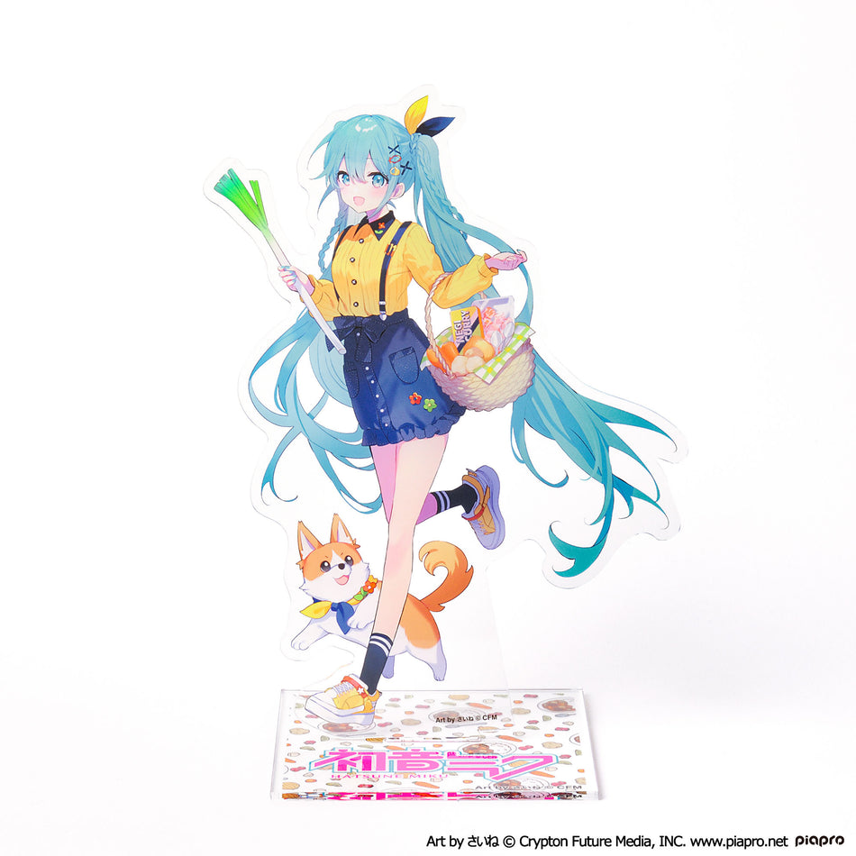 HATSUNE MIKU - OUTDOOR COOKING BIG ACRYLIC STAND
