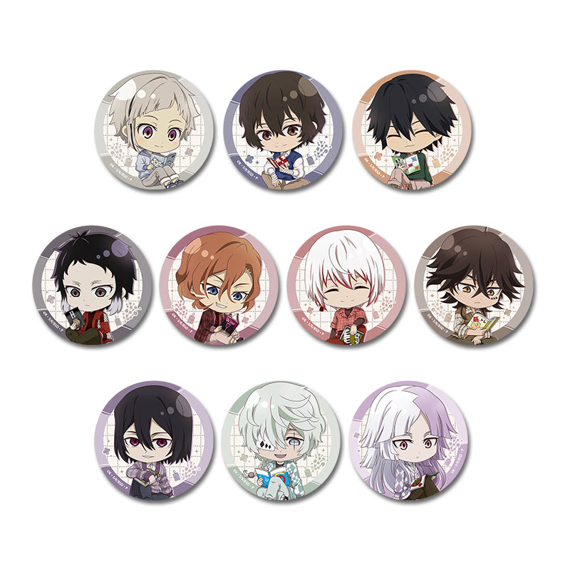 BUNGO STRAY DOGS - PUCHICHOKO BLIND BOX TRADING CAN BADGE