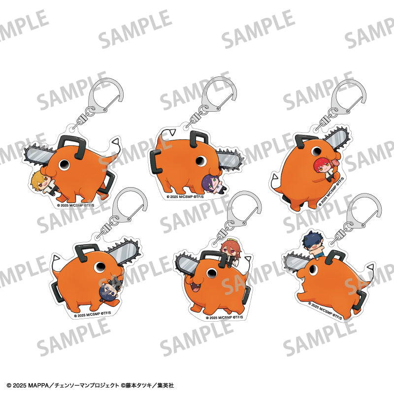 CHAINSAW MAN THE MOVIE: REZE ARC - MOTTEKUTEKU POCHITA ACRYLIC KEYCHAIN BLIND BOX TRADING