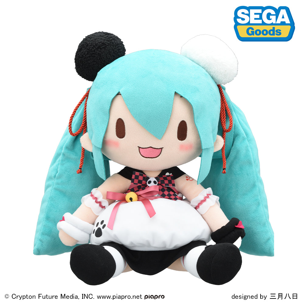 HATSUNE MIKU - PANDA BUN PLUSH FUWA PETIT (LL)