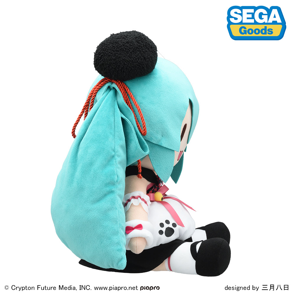 HATSUNE MIKU - PANDA BUN PLUSH FUWA PETIT (LL)