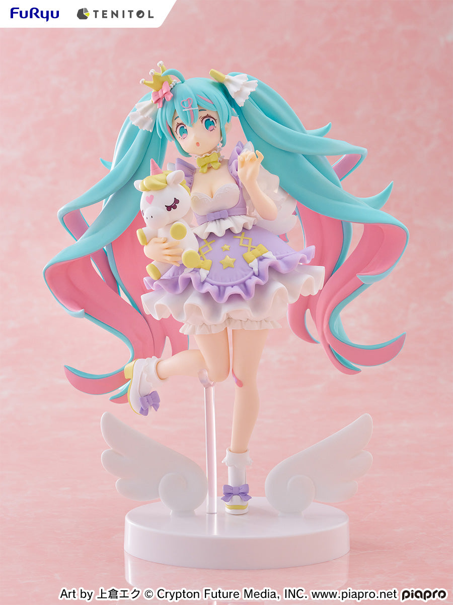 HATSUNE MIKU - YUMEKAWA PRINCESS LAVENDER VER. TENITOL FIGURE