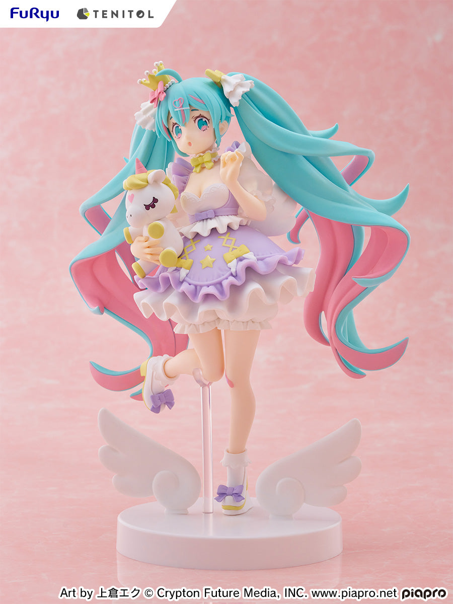 HATSUNE MIKU - YUMEKAWA PRINCESS LAVENDER VER. TENITOL FIGURE